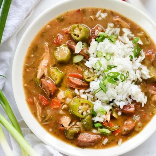 Monday - Cajun Chicken & Sausage Gumbo