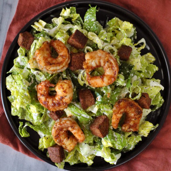 Cajun Shrimp Caesar Salad